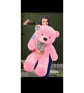 80 Cm Rengarenk Papyonlu Ayıcık (KREM.BEYAZ)